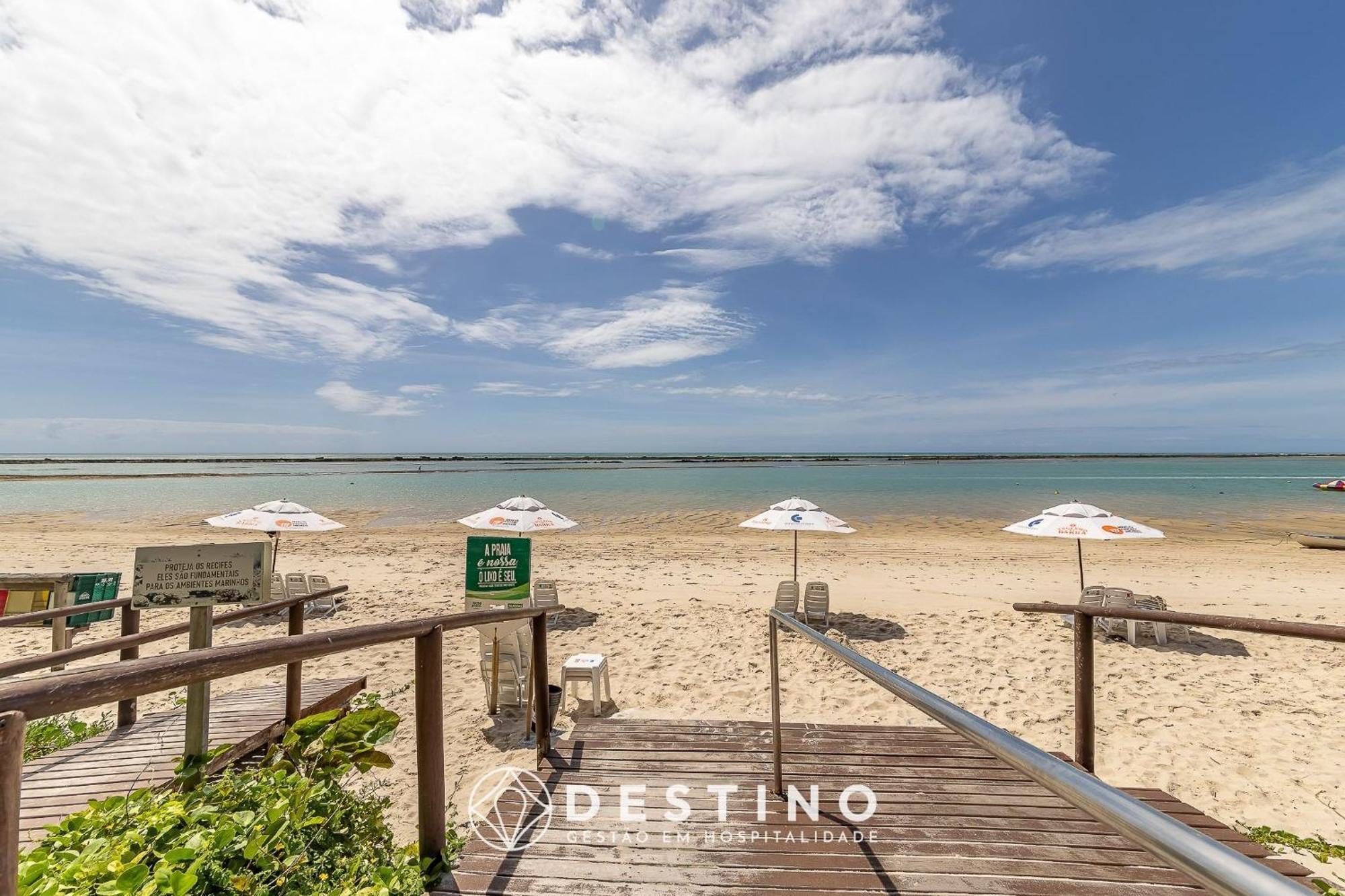 Cobertura Em Barra Bali, Exclusiva Pe Na Areia, Luxo E Vista Deslumbrante - Destino Bsm 402 Apartamento Barra de São Miguel Exterior foto