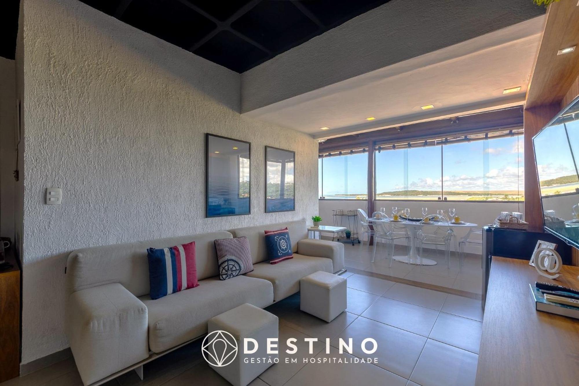 Cobertura Em Barra Bali, Exclusiva Pe Na Areia, Luxo E Vista Deslumbrante - Destino Bsm 402 Apartamento Barra de São Miguel Exterior foto
